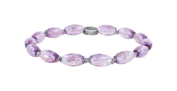 purple - Petit Glamour d'Afrique - Konplott bracelet